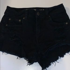 Black American Eagle shorts